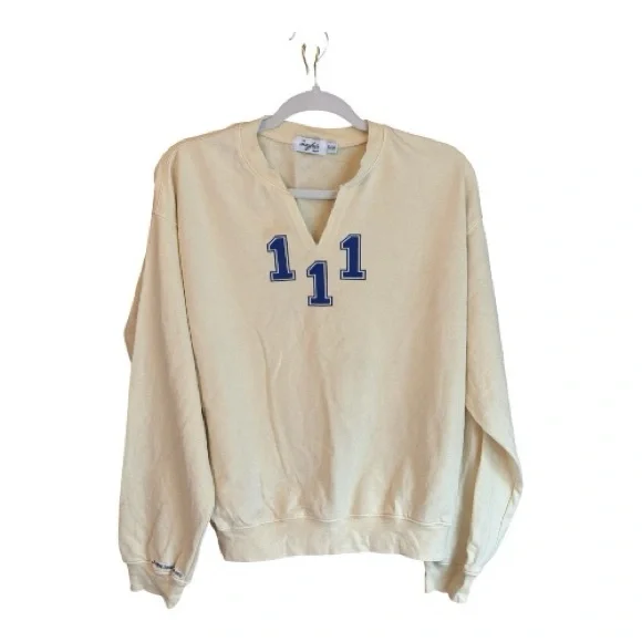 Mayfair Athletic Department Notch-Neck Sweatshirt - Picture 3 of 7